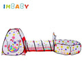 Piscina de Bolinha Infantil 3 em 1 - Play Tent Imbaby